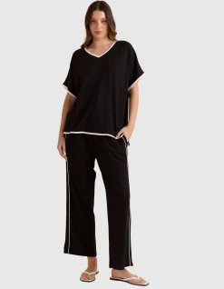 EVELYN WIDE LEG JOGGER
