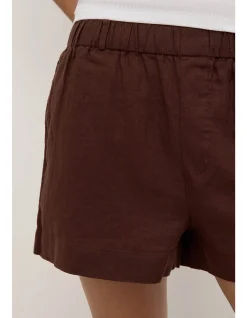 Everyday Linen Short Espresso