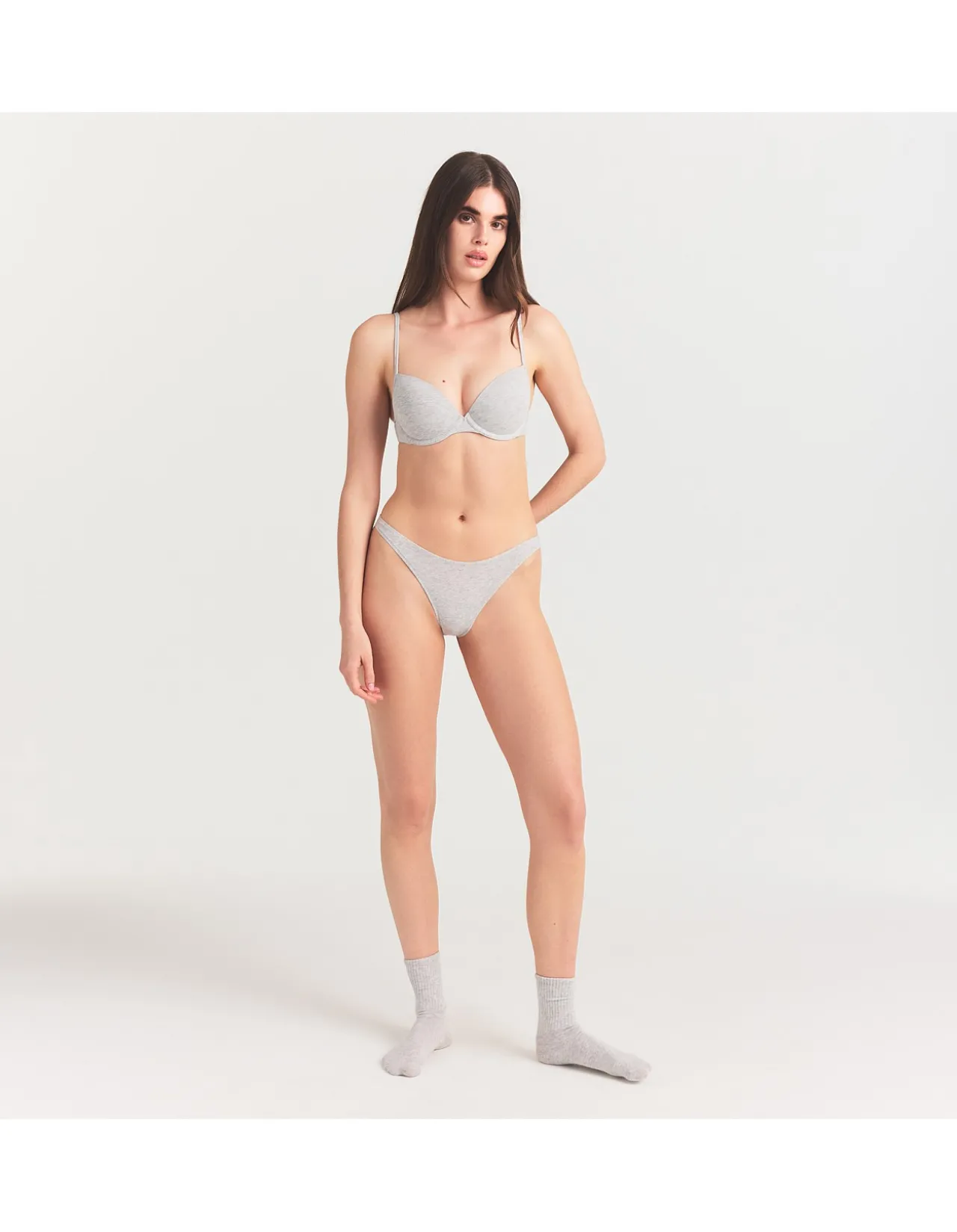 EVERYDAY COTTON LIGHTLY LINED DEMI BRA