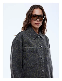 EVIE DENIM OVERSHIRT