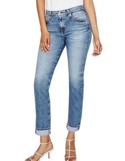 Ex-Boyfriend Slim High Rise Slouchy Tapered Jeans