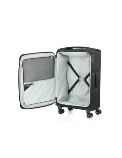 Expandable Suitcase 71cm Black