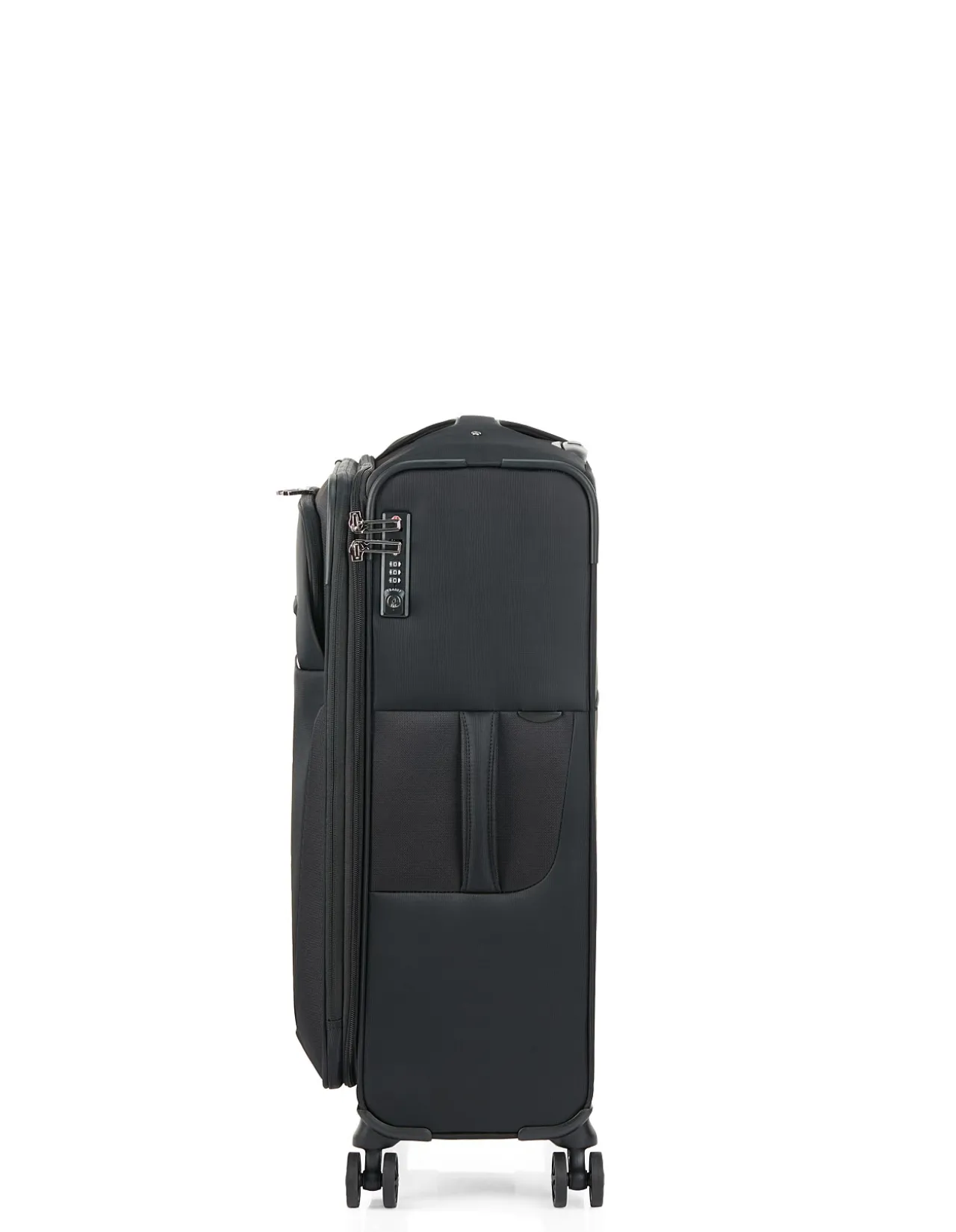 Expandable Suitcase 71cm Black
