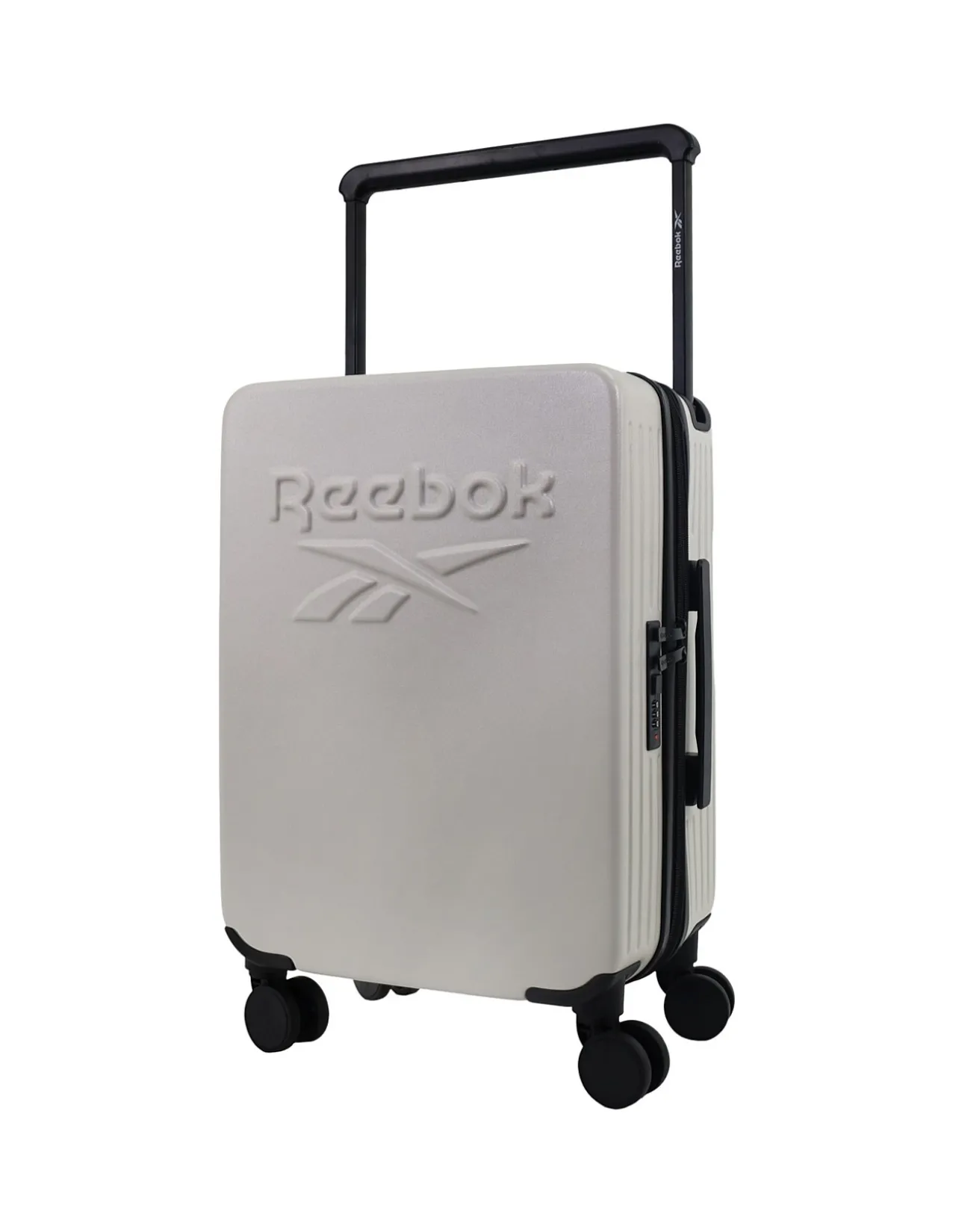 Expedition 54cm Expandable Small Carry-On Suitcase White