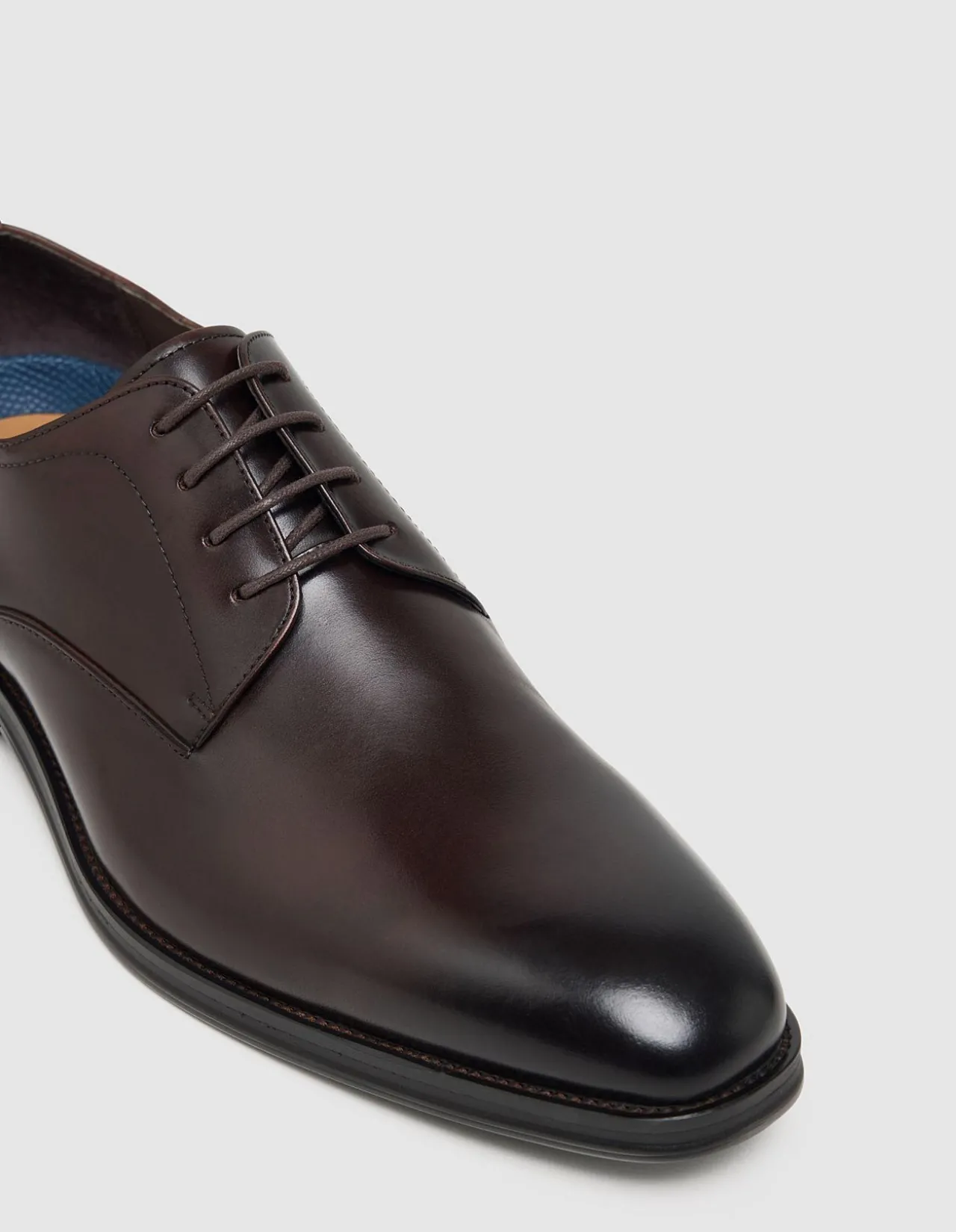 EZRA LACE UP LEATHER DERBY SHOE