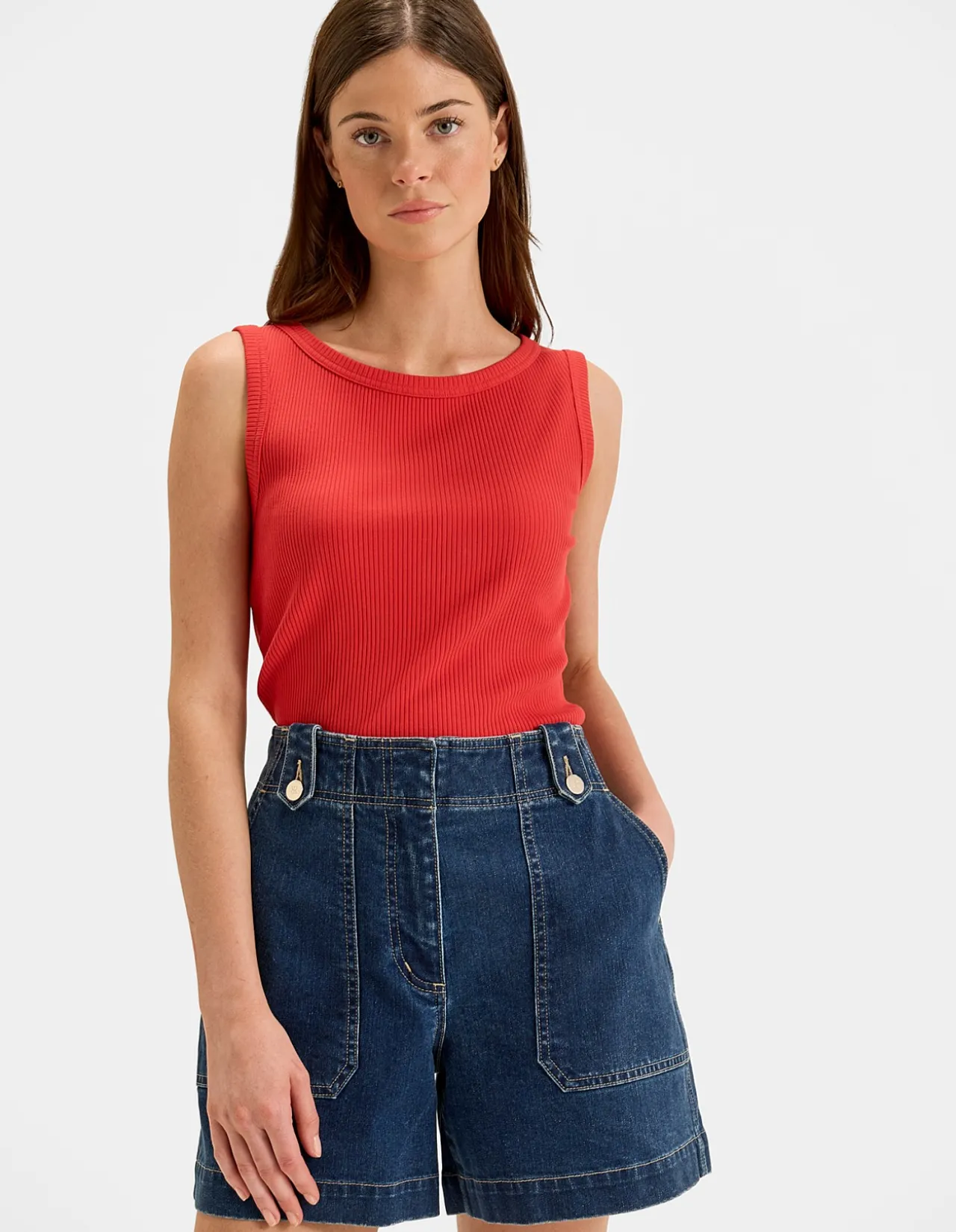 FARRAH DENIM SHORT