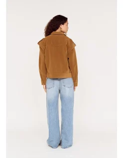 FAYE FAUX SUEDE JACKET