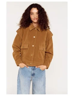 FAYE FAUX SUEDE JACKET