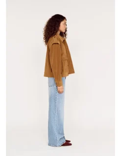 FAYE FAUX SUEDE JACKET