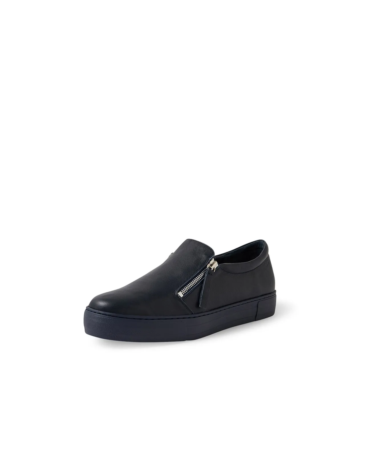 FERKOS DJ NAVY NAVY SOLE LEATHER