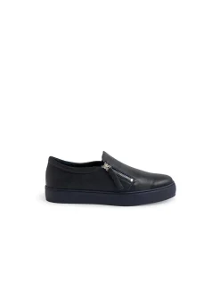FERKOS DJ NAVY NAVY SOLE LEATHER