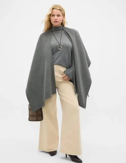 FINE MERINO MOCK NECK KNIT