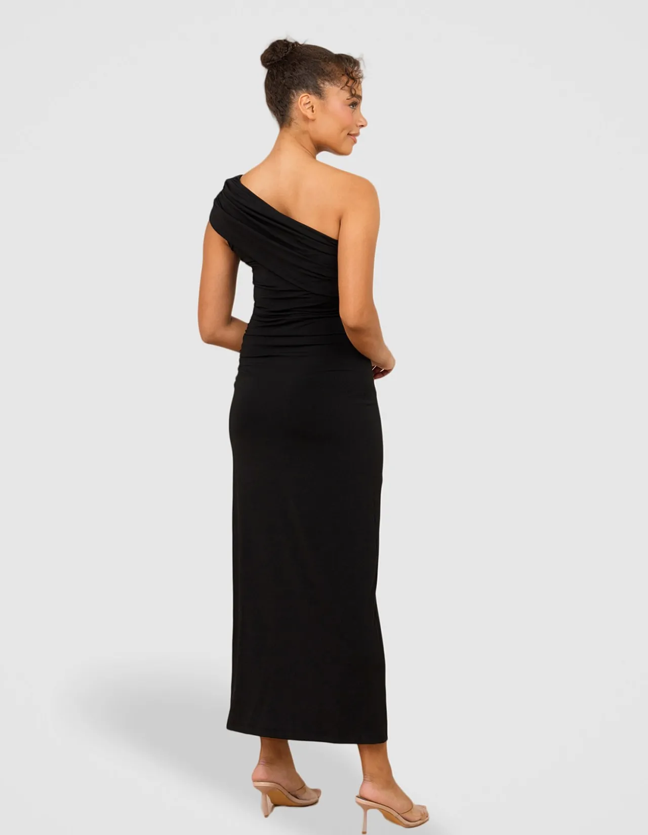 FIONA ONE SHOULDER MAXI DRESS