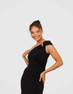 FIONA ONE SHOULDER MAXI DRESS