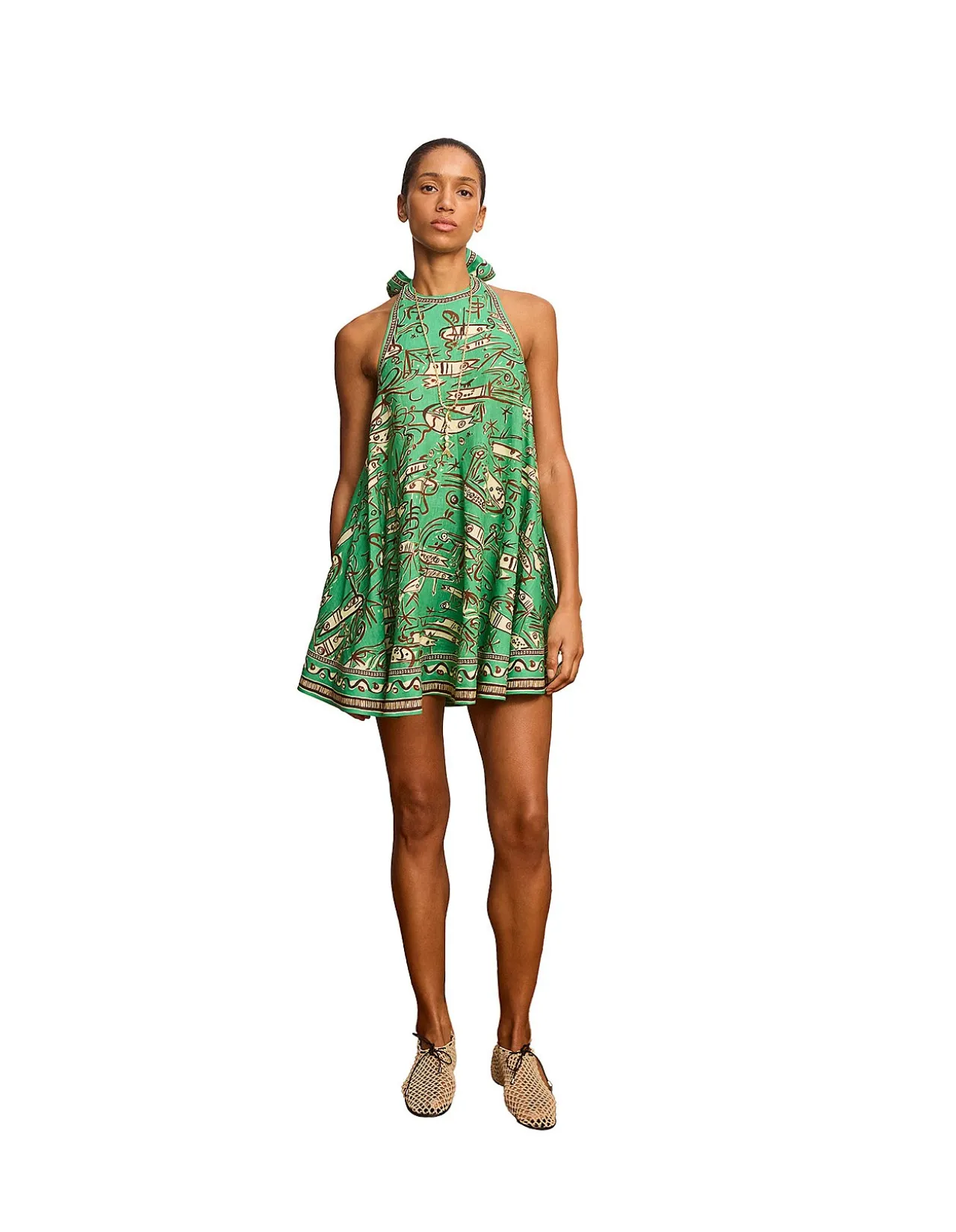 FISH STICKS MINI DRESS