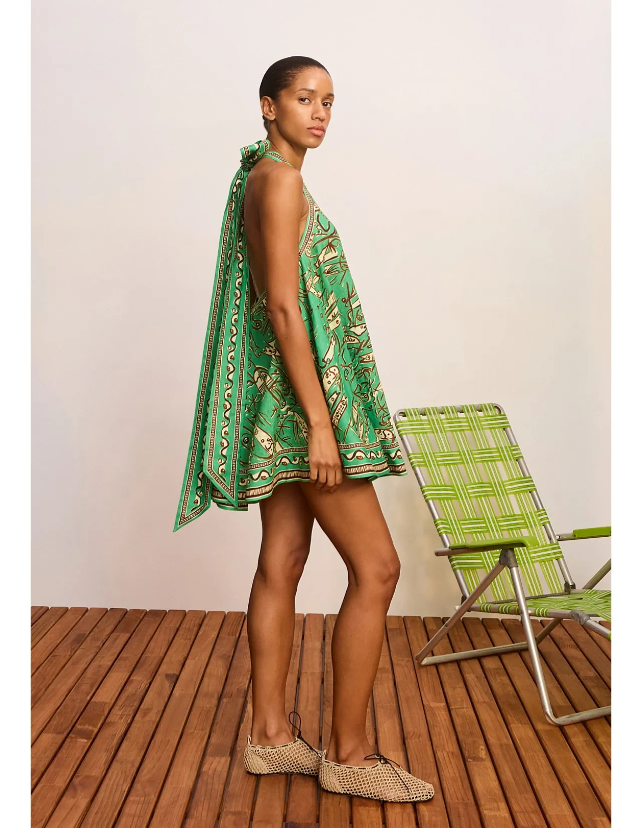 FISH STICKS MINI DRESS