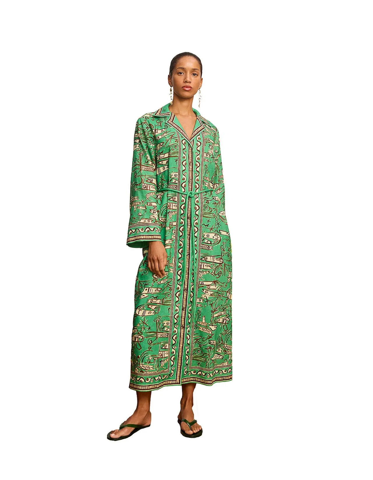 FISH STICKS SHIRTDRESS