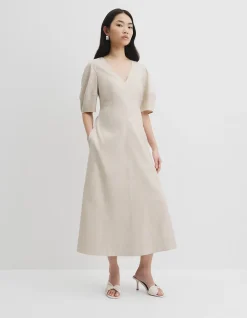 Fit and Flare Midi Dress