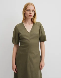 Fit and Flare Midi Dress