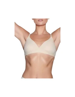 FITS EVERYBODY LIFTING TRIANGLE BRALETTE SAND