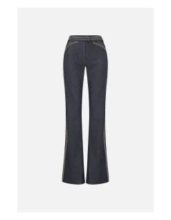 FLARE TROUSER WITH SEAM DETAIL