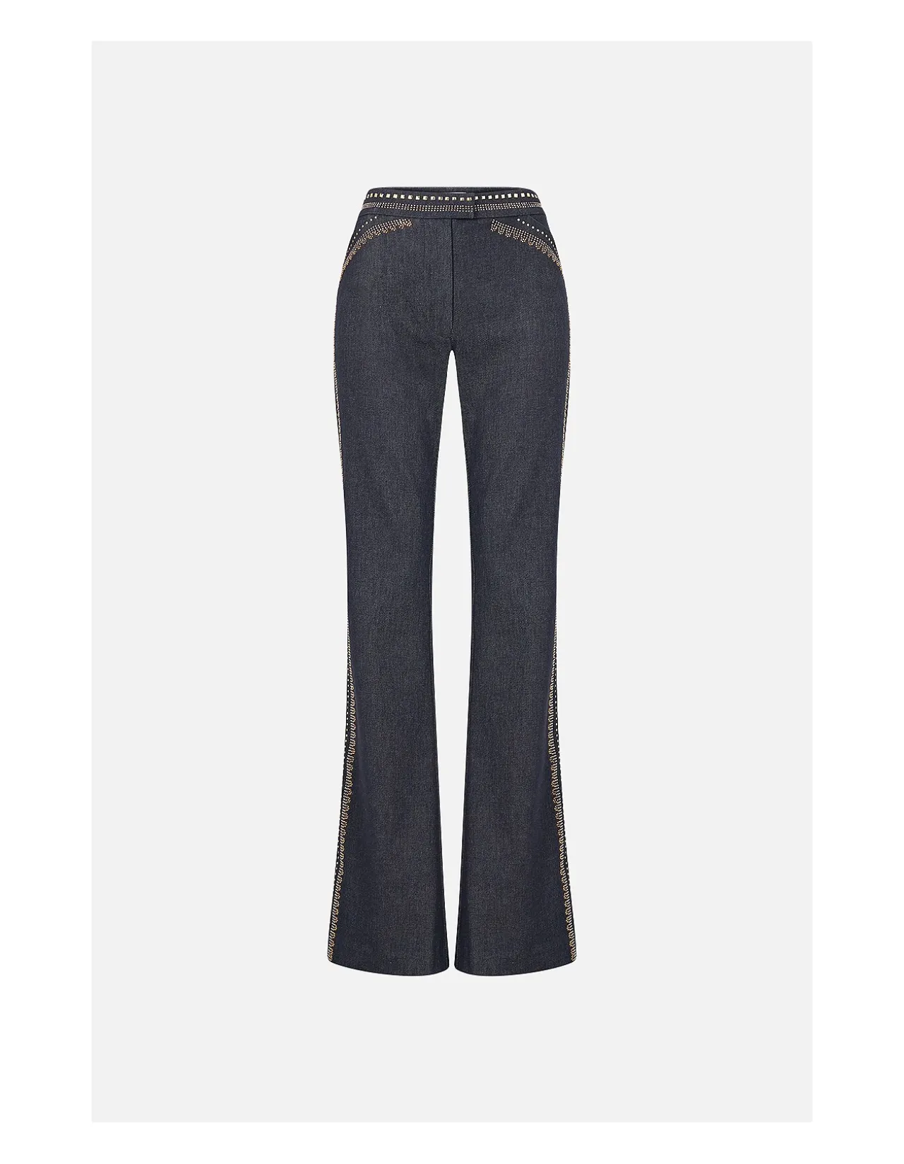 FLARE TROUSER WITH SEAM DETAIL
