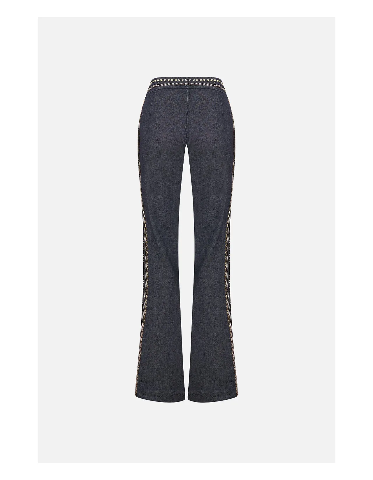 FLARE TROUSER WITH SEAM DETAIL