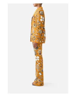 FLARE TROUSER WITH SEAM DETAIL