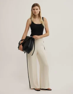 Flat Front Pants