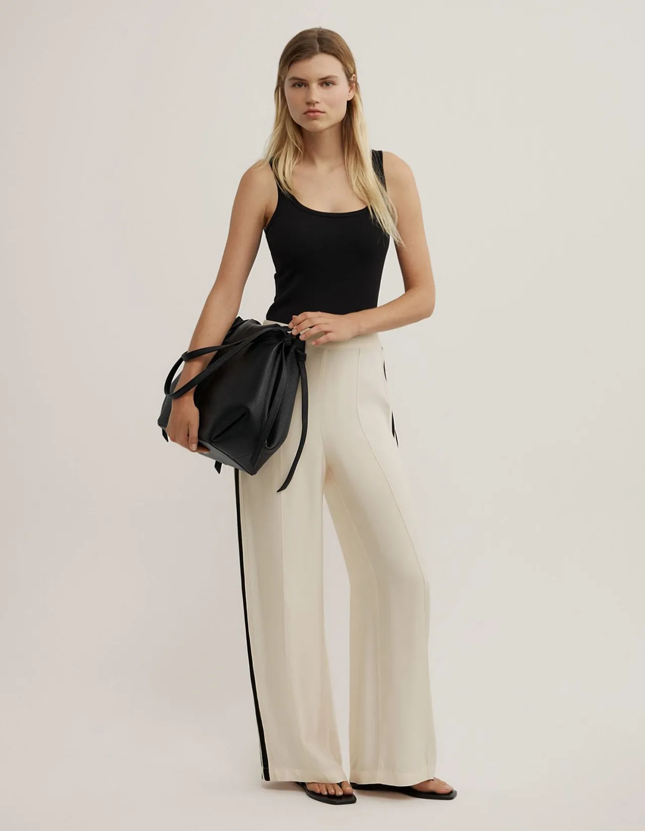 Flat Front Pants