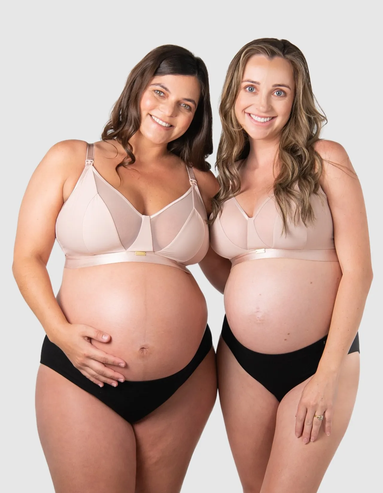 Flawless Full Cup Plunge Wirefree Nursing Bra