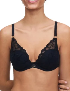 FLEURS PLUNGING T-SHIRT BRA