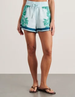 FLORA STRIPED SHORT