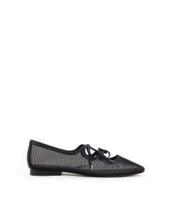 FLORENCE TIE UP MESH BALLET