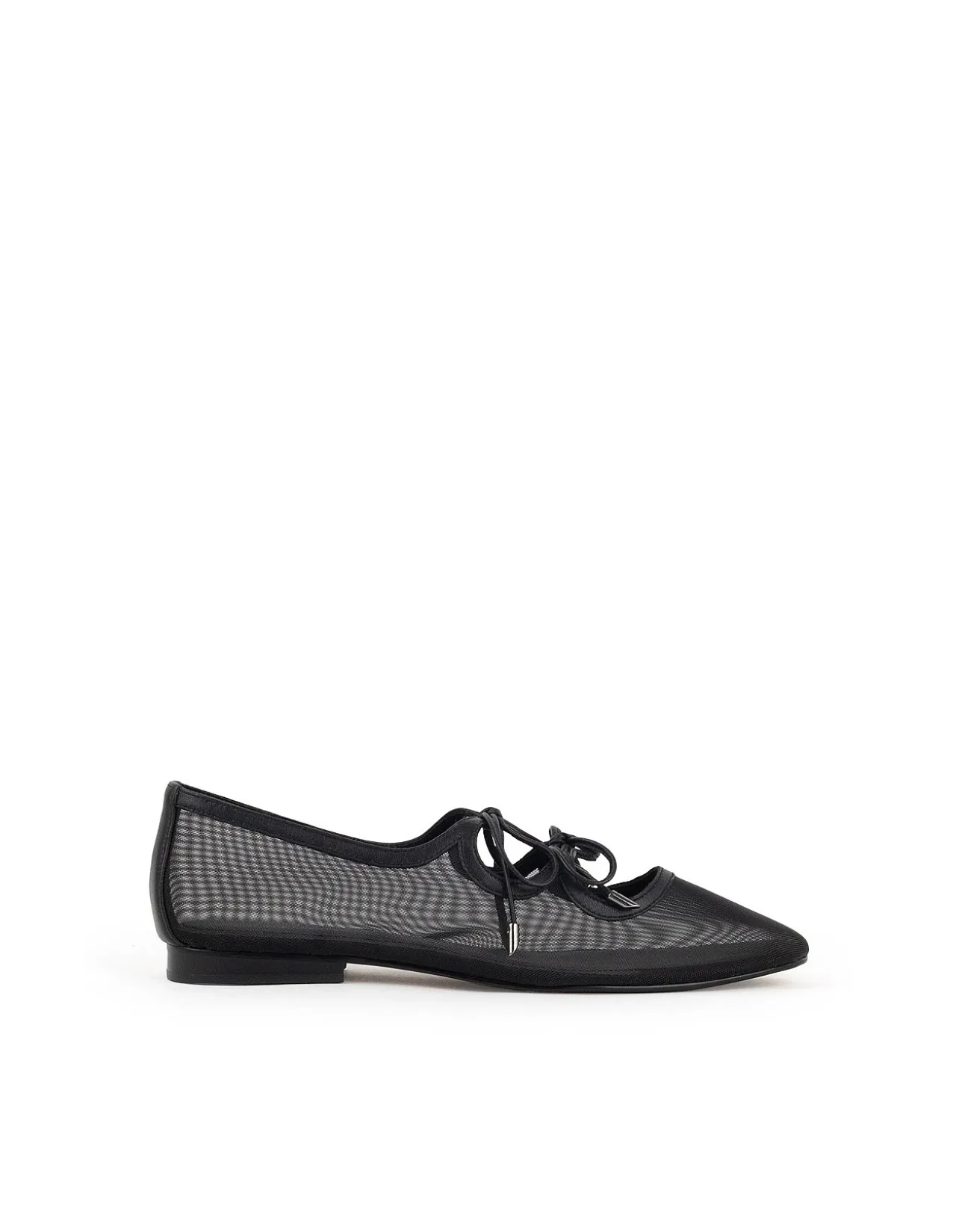 FLORENCE TIE UP MESH BALLET