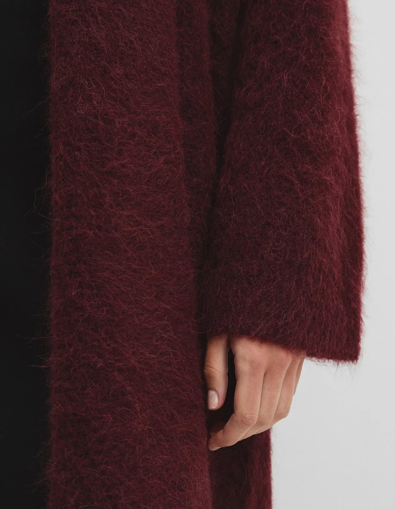 Fluffy Longline Cardigan