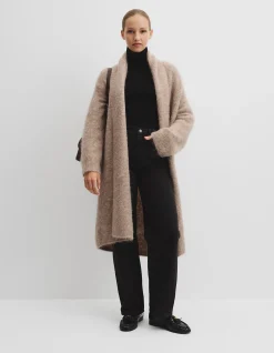 Fluffy Longline Cardigan