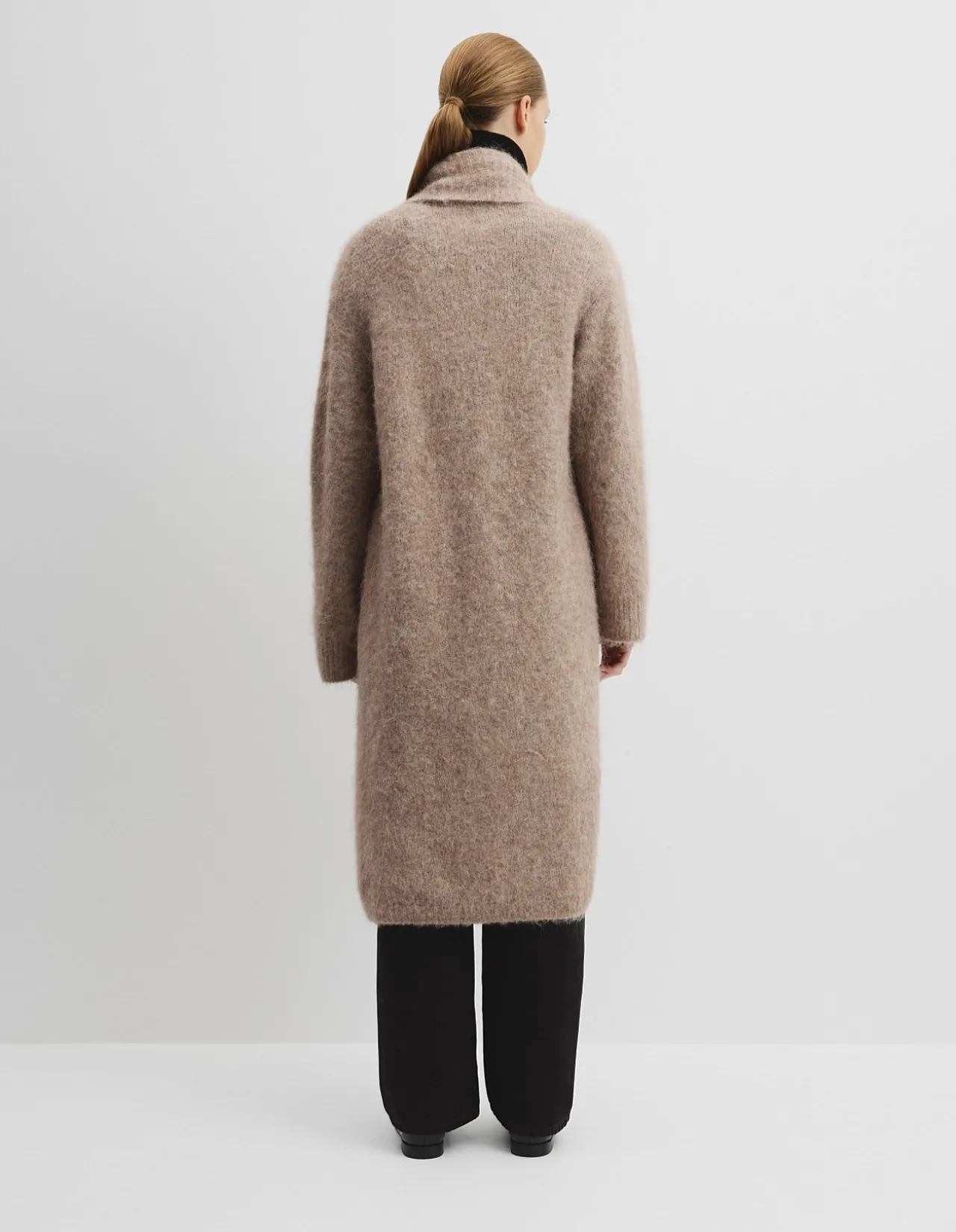 Fluffy Longline Cardigan