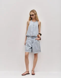 Flynn Denim Halter