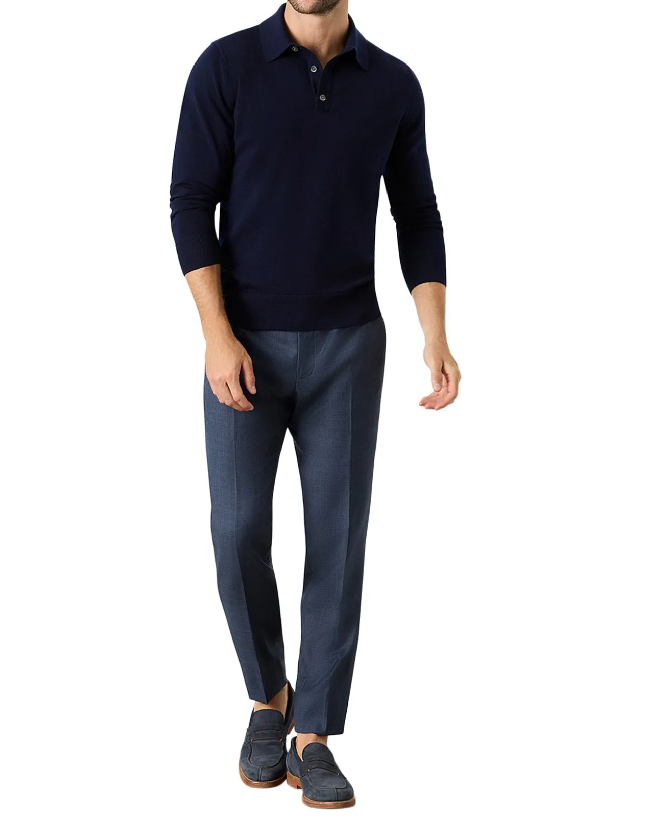 FRASER ASHBY POLO KNIT