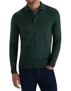 FRASER MERINO KNIT POLO