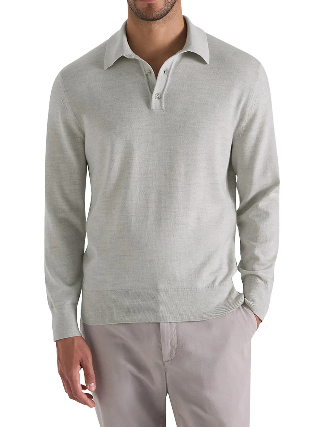 FRASER MERINO KNIT POLO