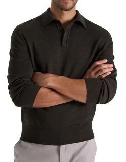 FRASER MERINO KNIT POLO