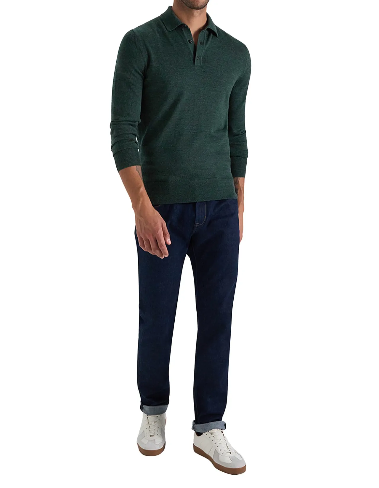 FRASER MERINO KNIT POLO