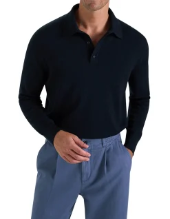FRASER MERINO KNIT POLO