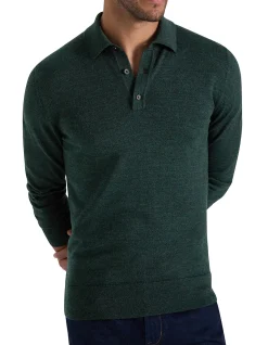 FRASER MERINO KNIT POLO