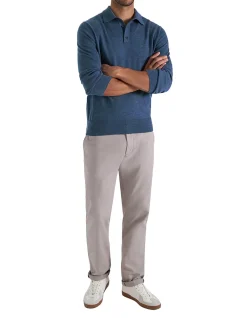 FRASER MERINO KNIT POLO