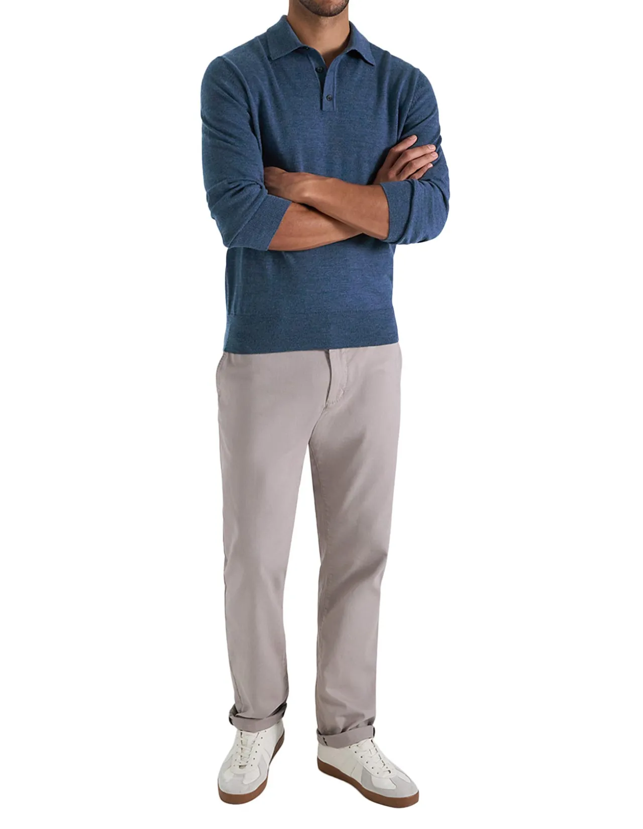 FRASER MERINO KNIT POLO