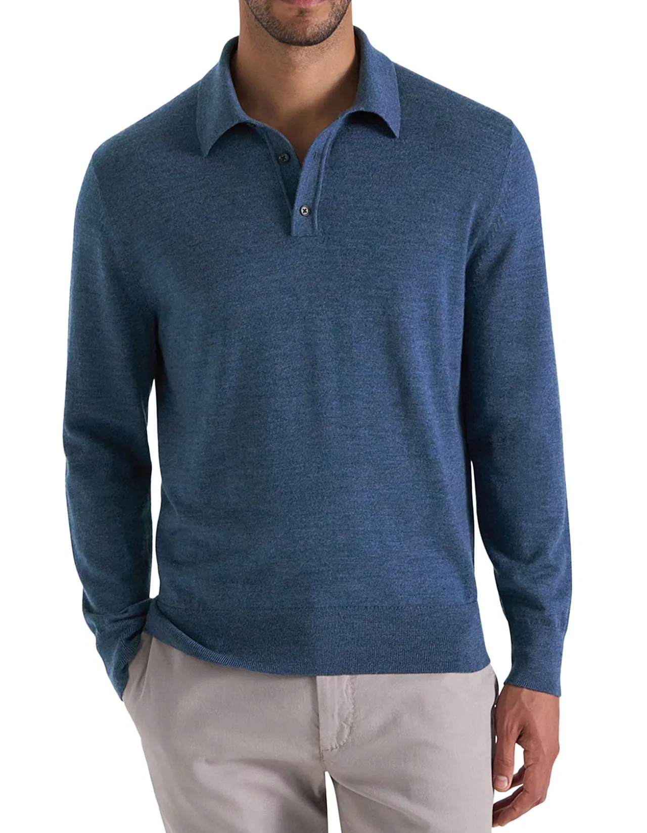 FRASER MERINO KNIT POLO