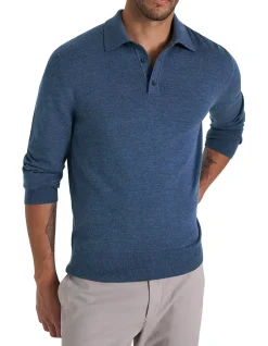 FRASER MERINO KNIT POLO
